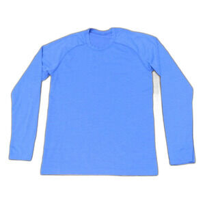 Lululemon Athletica Blue Long Sleeve Shirt Men's Size Small